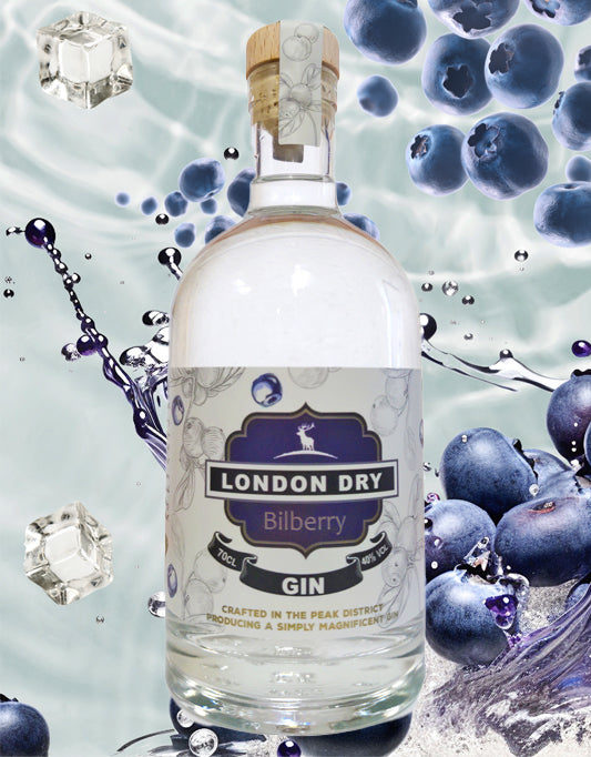 Bilberry London Dry Gin 70cl