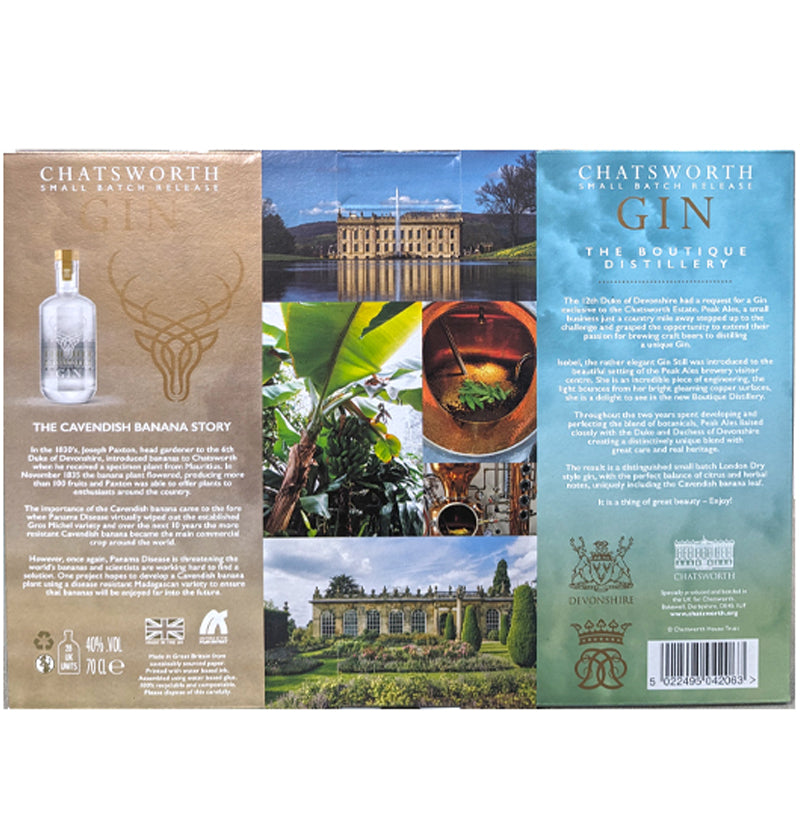 Chatsworth Gin Gift Set With Glasses