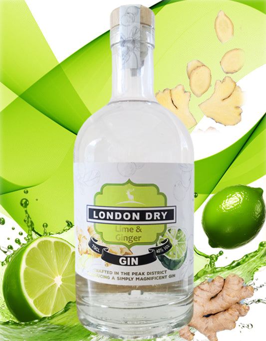 Lime Zest and Ginger London Dry Gin