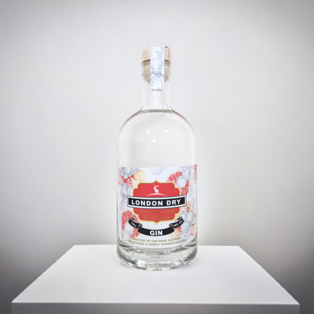 Pink Grapefruit and Hibiscus London Dry Gin 70cl