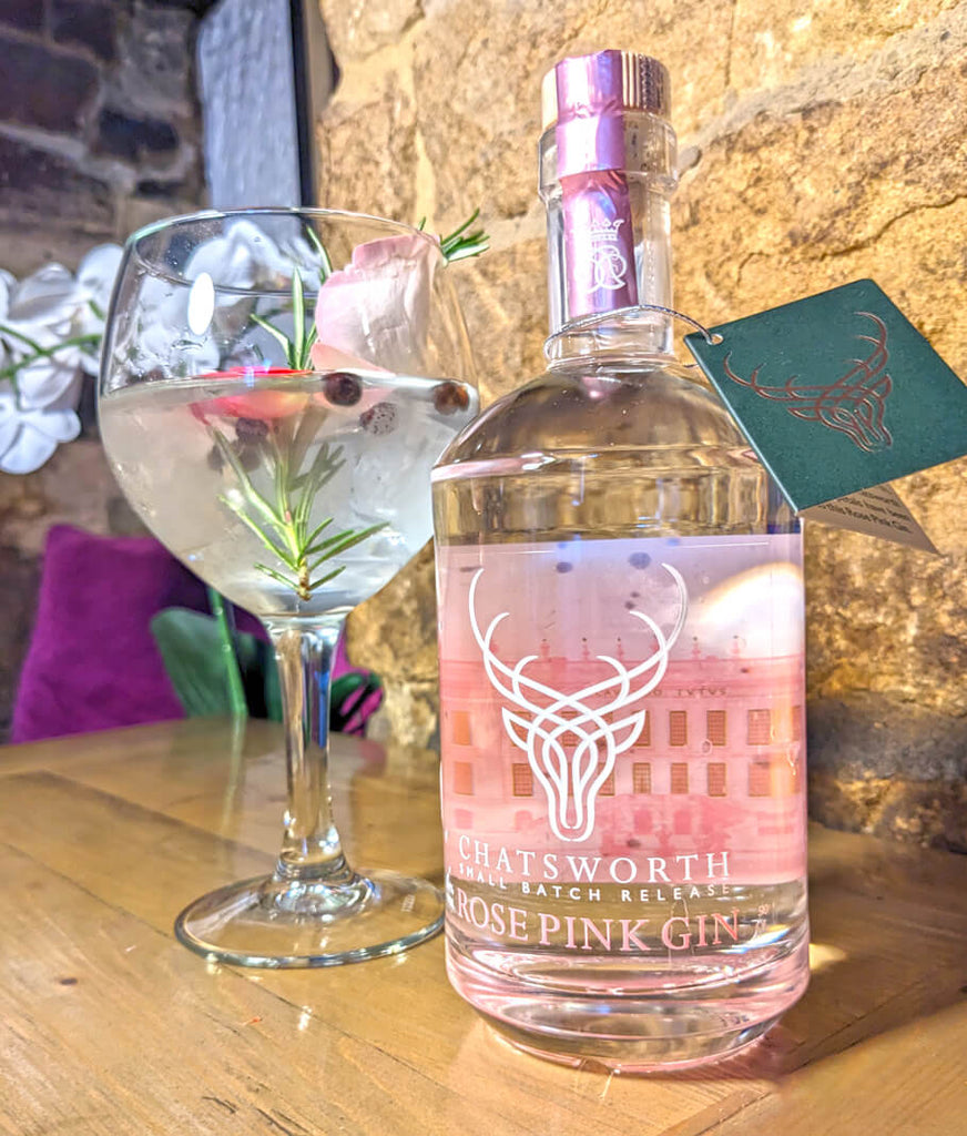 Chatsworth Rose Pink Gin 50cl Peak Artisan Drinks